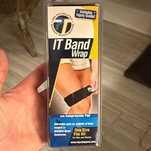 Black IT Band Wrap